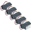 vhbw 5x Batteria sostituisce Mitsubishi MR-BAT6V1SET, 2CR17335A WK17 1650mAh 6V