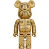 Medicom Toy Be @ Serie Medicom Toy Bearbrick Sorayama ~ Bape (R) Mimetico Shark 1000  Oro