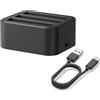Eurowagens Hub Di Carica Portatile Con Indicatore Di Alimentazione Per Una Telecamera X2