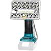 Taingwei Lampada LED senza fili 2000LM, compatibile con batteria al litio MT 18 V LXT, lavoro 18 V per campeggio, riparazione auto, illuminazione di emergenza e cantiere