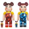 MEDICOM BE@RBRICK BAPE (R) × Peko Chan E Poco Chan 100% E 400% Medicom Toy Bearbrick