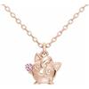 U-TREASURE Collana Unisex In Oro Rosa K18 Di Pre U-TREASURE Purin Pudding Pokemon 45cm