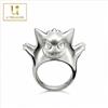 U-treasure Anello D'Argento Gengar U-TREASURE K.UNO Pokemon Pocket Monsters Nuovo
