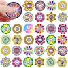 SCIONE 30 Mini Fidget Spinners Messicani per Bambini - Mini Premi per Giochi, Giocattoli Sensoriali, Ideali come Ricompense per la Classe e Bomboniere Compleanno (4 cm)