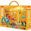 Sassi Libro - Veicoli. Mega Box Arts & Crafts. Ediz. A Colori. Con 4 Fondali. Con 3 Mo