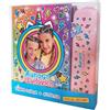 Pon Pon Edizioni Libro - Aurora e Ludovica - Aurora E Ludovica. Set Scuola. Diario E Astuccio. Ed