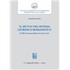 Giappichelli Libro - Antonio Saccoccio - Il Mutuo Nel Sistema Giuridico Romanistico. Profili