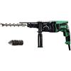 HIKOKI DH28PMY2WSZ - Martillo ligero combinado SDS-Plus 3 posiciones 850W 3.0J 1100 rpm 4300 imp hasta 28 mm hormigón con maletín DH28PMY2Z