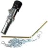 Aqua Heating Regolatore Di Tiraggio Smorzatore Di Tiraggio Per Stufe/Caldaie 3/4 Regolatore Di Combustione Per Legna Regolatora Tiraggio Caldaia A Legna