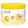 LongLife® C 1000 Powder | Vitamina C 1000 mg in polvere cristallina | Difese immunitarie | Gusto neutro | 250 dosi | Alta solubilità | Vegano e senza glutine