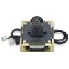 Eurowagens Modulo Fotocamera USB 4K Con Microfoni Integrati Chipset IMX378 (1/2,3 Pollici)