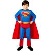 Rubie's Rubies - DC Comics ufficiale - Costume Superman per bambini - Taglia 7-8 anni