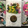 Nintendo Super Mario 35th Anniversario Premium Medaglia Moneta Splatoon 2 Japan Limitata
