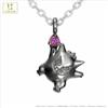 U-treasure Collana Pokemon Gengar Nera Ver Silver U-Treasure Giappone Pendant