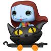 Funko Pop! Disney: Nightmare Before Christmas Train-Sally in Cat Cart - Disney: The Nightmare Before Christmas - Esclusiva Amazon - Figura in Vinile da Collezione - Idea Regalo - Movies Fans