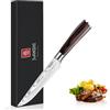 JUANSHI® Coltelli da Cucina Coltello professionale Coltello da chef Coltello da pane Coltello Santoku Coltello da cucina (Coltello da bistecca 11,4 cm)