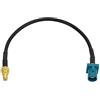 Eightwood Antenna DAB Cavo da SMB a Fakra Cavo Connettore SMB Fakra Z Maschio a SMB Femmina Codino Cavo RG174 15cm per DAB Topper antenna aerea AM/FM Pioniere Clarion Alpine