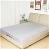 Lirex Satin Lenzuolo Adattabile, Tessuto in Poliestere Morbido e Setoso, Confezione Profonda 36 cm con Angoli Elasticizzati, 160 x 200 x 36 cm, Floreale Crema