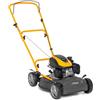 STIGA Multiclip 47 Motore a scoppio, rasaerba a spinta con motore da 123 cc, piatto di taglio in acciaio da 45 cm, 5 altezze di taglio, impugnatura ergonomica
