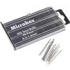 Bestgle 20 mini punte elicoidali in acciaio rapido HSS, 0,3 mm-1,6 mm, 20 pezzi
