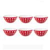 Guzzini Le Murrine set 6 ciotoline gelato rosso Ø 12,5 cm cod.279412147