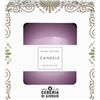 Cereria Di Giorgio - Candela Sfera decorativa laccata - Diametro 10 cm - Colore Viola polvere - Durata 49 Ore - Confezione Regalo - Home Decor Collection - Artigianale