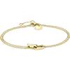 Liebeskind Berlin Bracciale LJ-1289-B-20 IP Gold, 20, Acciaio inossidabile, Nessuna pietra preziosa