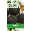 PLANETE GRAINES 200 semi Ravanello rotondo nero inverno - radish - ravanello grande rotondo inverno nero - nero globo -