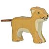 Holztiger Goki - Leone Figura in Legno