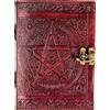 URBAN LEATHER Diario Con Pentacolo Stella in Pelle Urbana Per Uomo Donna Grimorio Wicca Strego