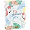 BIC My Stationery Box, Kit Scrittura, 6 Penne a Sfera, 10 Fineliner Colorati, 4