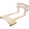 cyclingcolors 1x Fermaletto laterale per sospensioni bilama 38 x 8 mm senza clip per rete letto, terminale fissaggio - beige