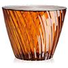Kartell Sparkle 8805 Tavolino, PMMA, Naranja (Amber)