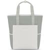 Kapten & Son Zaino Lindby Muted Sage 18 l | Zaino Borsa 2 in 1 verde | Con sistema di fissaggio al trolley, scomparto per laptop e porta bottiglia