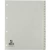 Q-Connect Divisori alfabetici Q-Connect A-Z 24,5x29,7 cm grigio 20 pagine KF01844