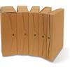 euro-cart Scatola portaprogetti con bottone in cartone EURO-CART 35x25 cm dorso 6 cm FMC XCPECO06AV