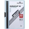 Durable Cartellina con clip Durable DURACLIP A4 - dorso 6 mm - capacità 60 fogli azzurro - 220906
