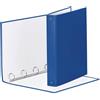 esselte Raccoglitore Esselte MEETING a 4 anelli tondi 30mm cartone rivestito in PP blu 22x30cm dorso 4cm - 395792500