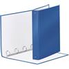esselte Raccoglitore Esselte Meeting a 4 anelli tondi 30mm cartone rivestito in PP blu metallizz. 22x30cm dorso 4cm - 395792960