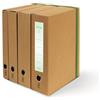 euro-cart Portaprogetti con elastico piatto EURO-CART Eco Elite "FSC" dorso 6 cm avana - XCPECO06ELPAV