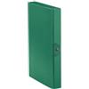 esselte Cartelle portaprogetti Esselte C24 EUROBOX dorso 4 cm presspan biverniciato verde - 390324180