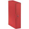 esselte Cartelle portaprogetti Esselte C26 EUROBOX dorso 6 cm presspan biverniciato rosso - 390326160