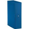 esselte Cartella portaprogetti Esselte C90 DELSO ORDER dorso 10 cm presspan lucido blu 25x35 cm - 390390050