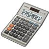 casio Calcolatrice da tavolo CASIO solare o batteria display 12 cifre argento - MS-120BM