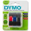 dymo Nastri a rilievo per etichettatrici Dymo vinile 9 mm x 3 m assortiti blister da 3 - S0847750