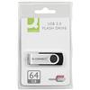 Q-Connect Chiavetta USB 2.0 Q-Connect Flash drive argento/nero - 64 GB - KF41514