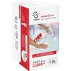 Papernet Panno in carta Papernet Fast&Clean bianco - 2 veli - 21,6x33,25 cm conf. 100 fogli - 419295