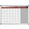 bi-office Planning Bi-office mensile magnetico 90x60 cm bianco GA03267170