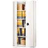 TECHNICAL 2 Armadio in metallo a porte battenti A-ECO-90 - 90x41x200 cm Tecnical 2 bianco