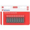 VERBATIM BLISTER 10 PILE MINISTILO AAA ALKALINE